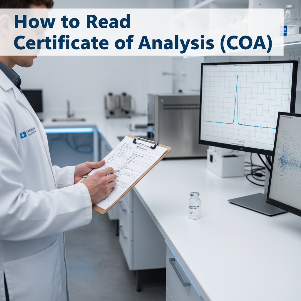 The Research Journal: How to Read a Certificate of Analysis (COA)